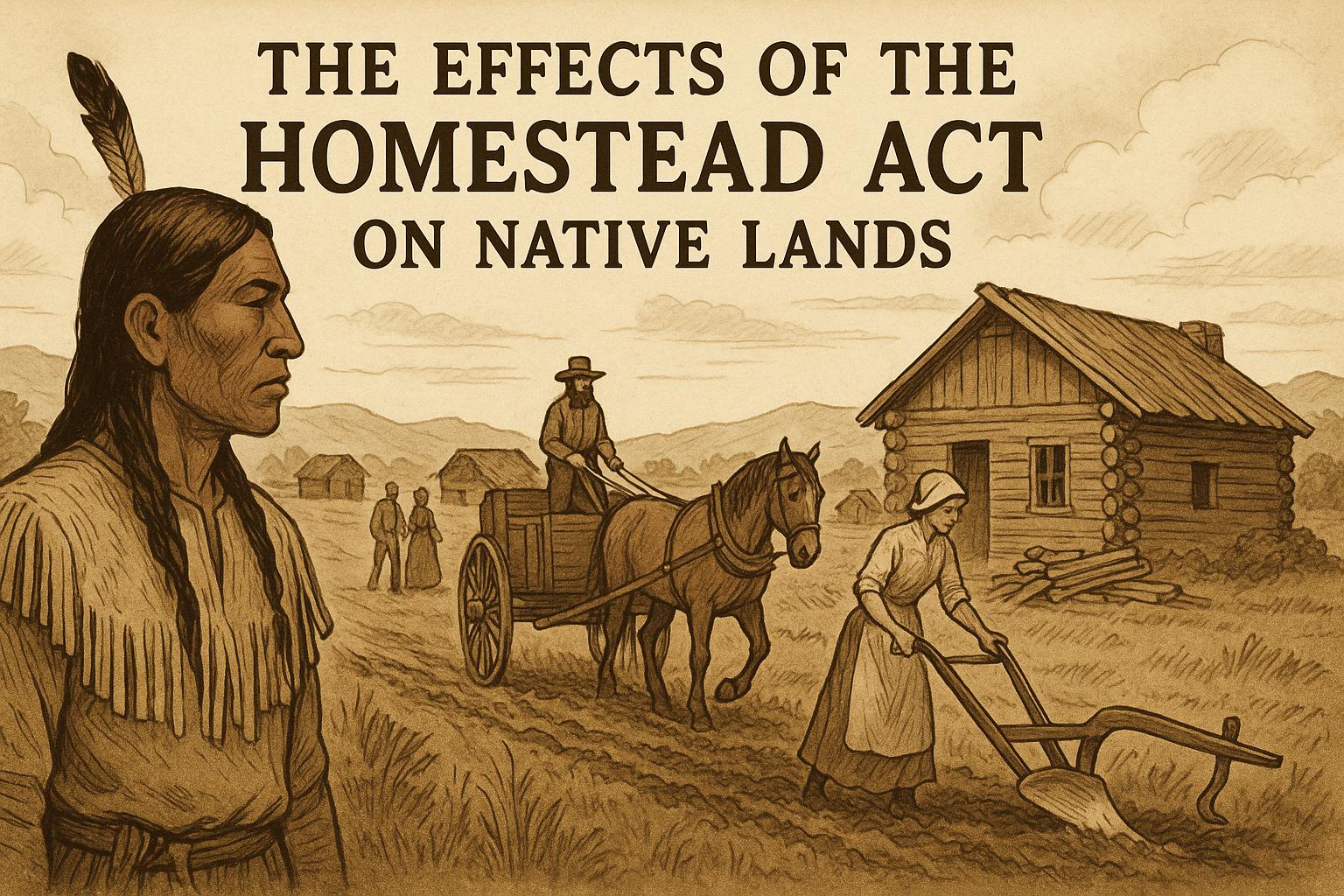 The Effects of the Homestead Act on Native Lands