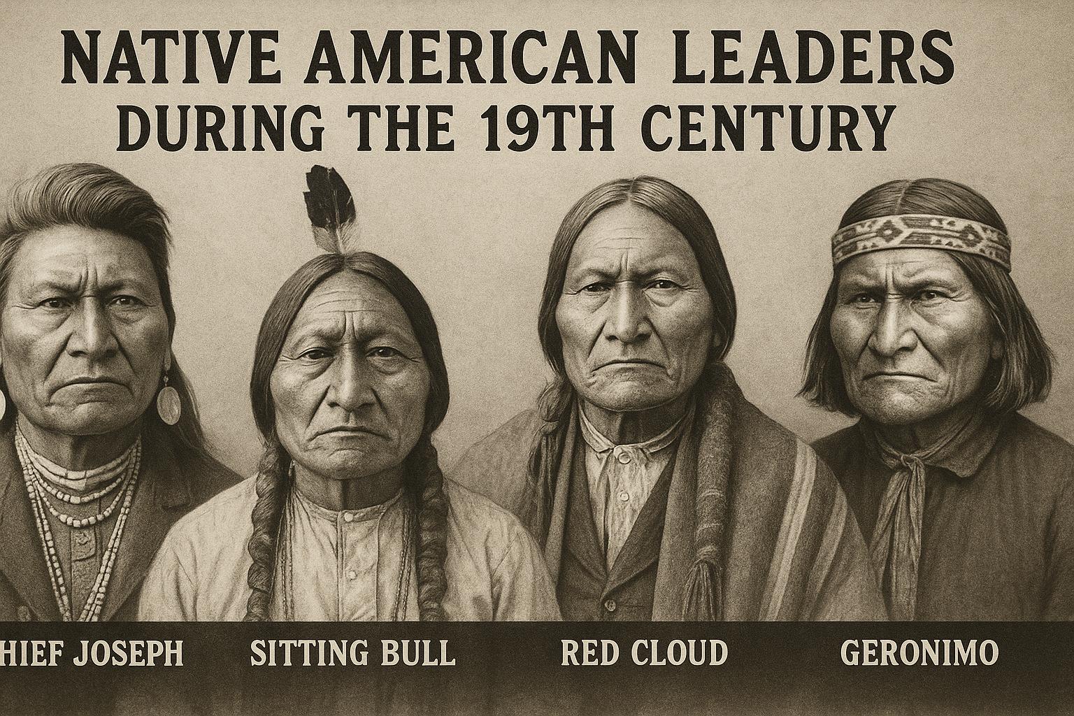 Native American Leaders During the 19th Century