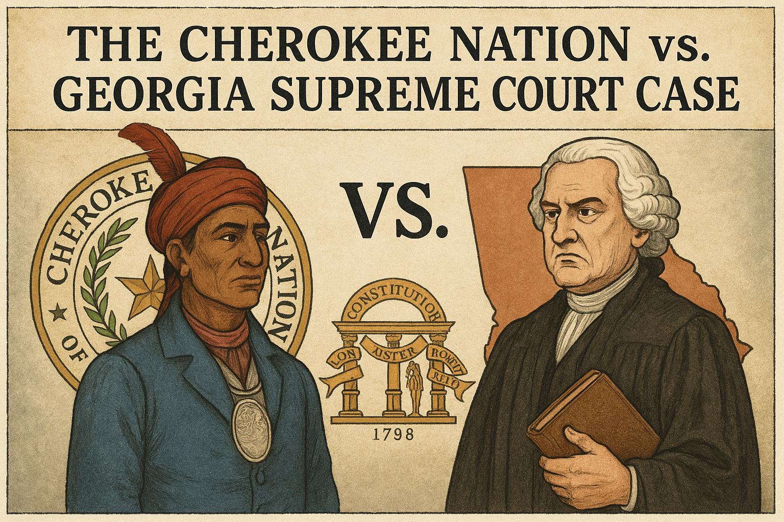 The Cherokee Nation vs. Georgia Supreme Court Case
